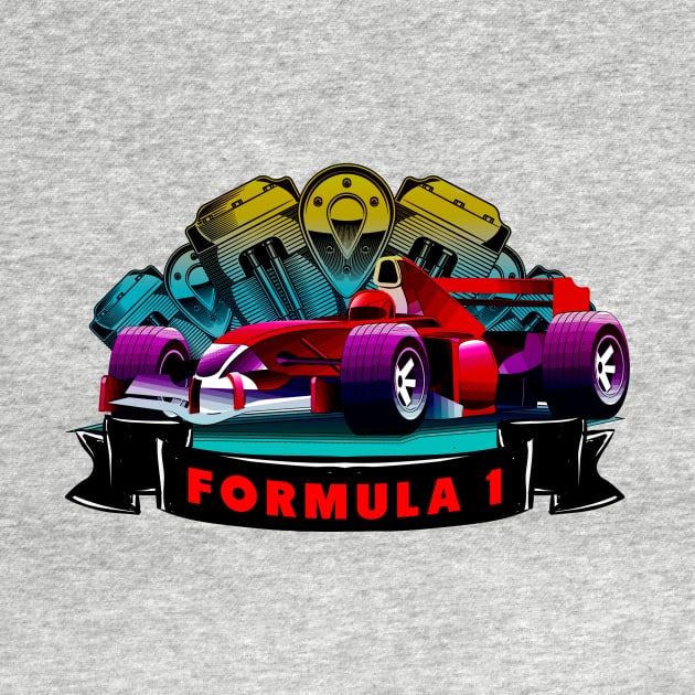 FORMULA 1 by theanomalius_merch